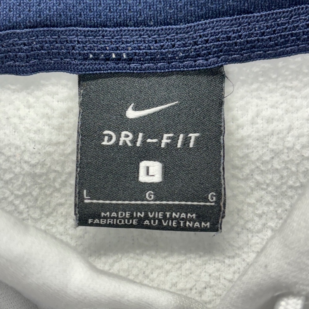 Nike Hoodie Mens L Penn State Nittany Lions White Dri-FIT Pullover On Field - Picture 8 of 13
